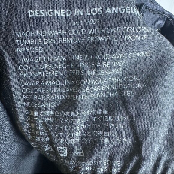 AG Adriano Goldschmied FARRAH BOOT CROP SULFUR BLACK NWT SZ 30 CROPPED BOOTCUT - Picture 13 of 16